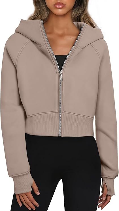 SEM EDITION #8560 Cropped Fleece hoodie