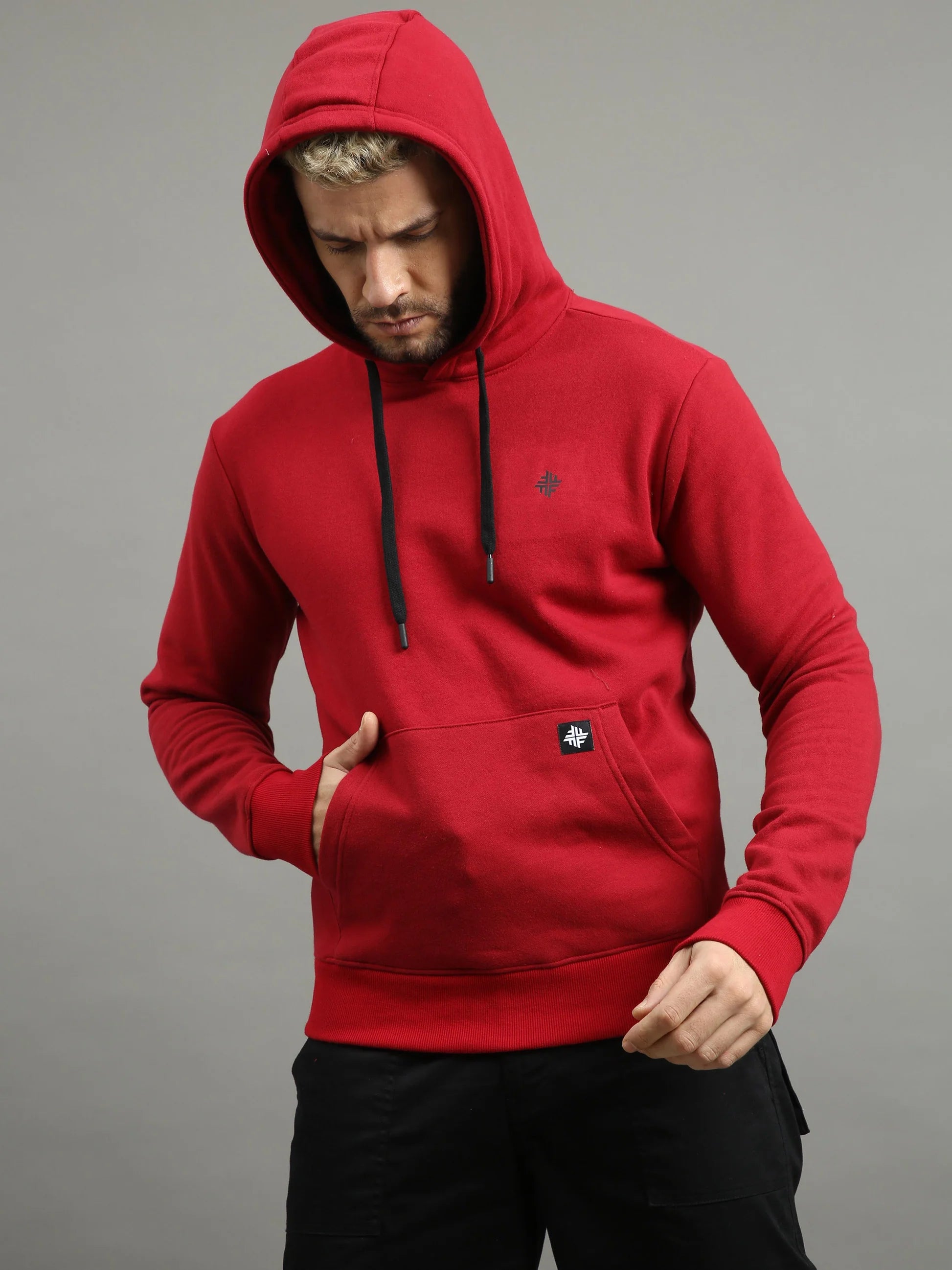 SEM EDITION #8548 Men's Red Hoodie
